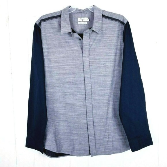 3.1 Phillip Lim Target Button Shirt Men Size XL - Picture 2 of 12